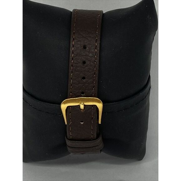 Kate Spade New York 0586 Women's Brown Leather Silver Analog Dial Watch XX572 - Picture 6 of 12